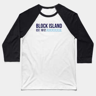 Block Island,Rhode Island Baseball T-Shirt